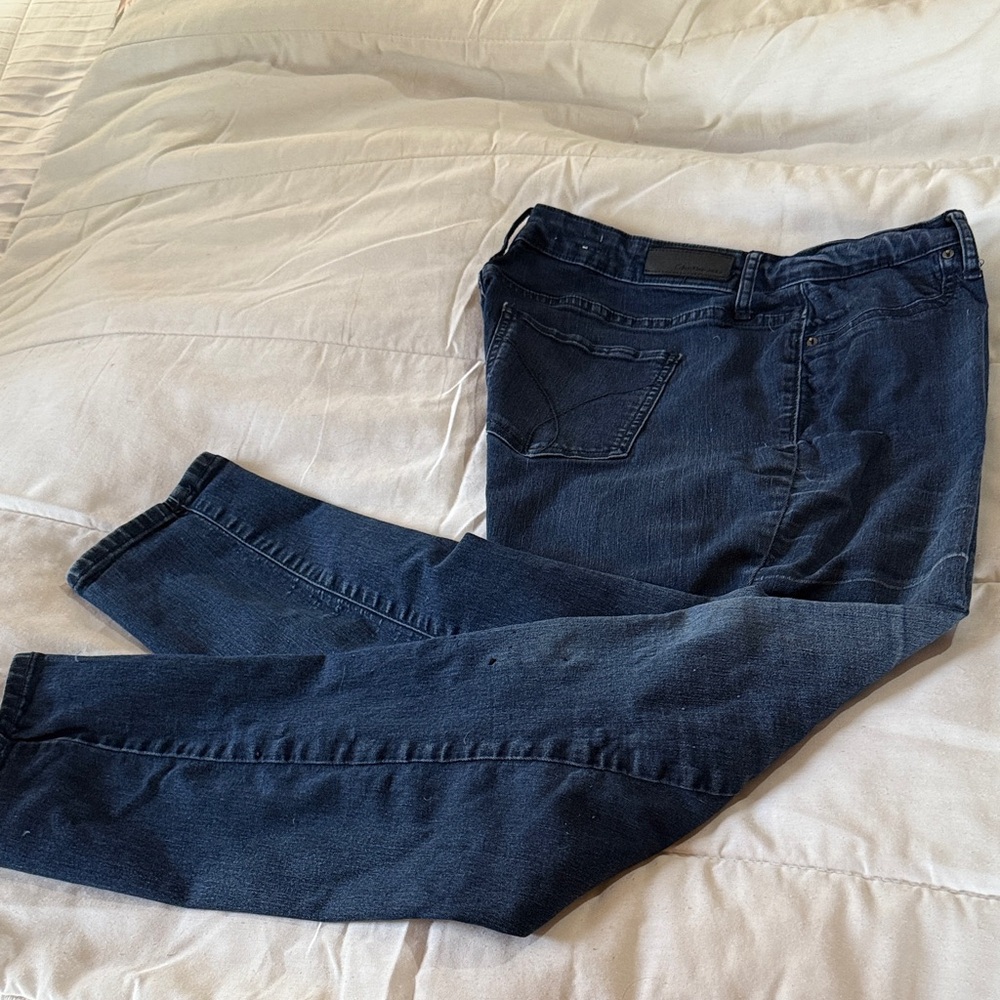 Classic Skinny Blue Denim Jeans